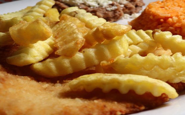 Milanesa con Papas Milanesa con Papas